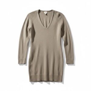 a new day V-Neck Beige Sweater Dress